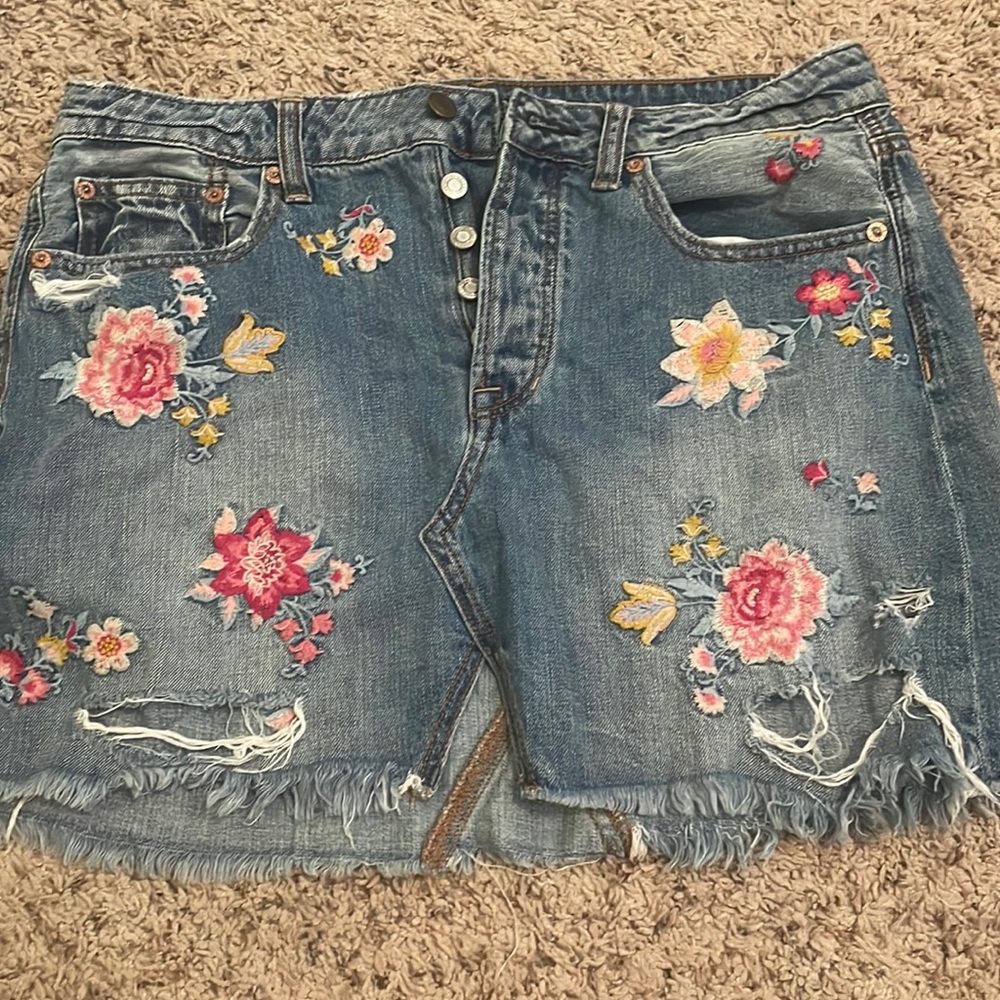 American Eagle denim skirt